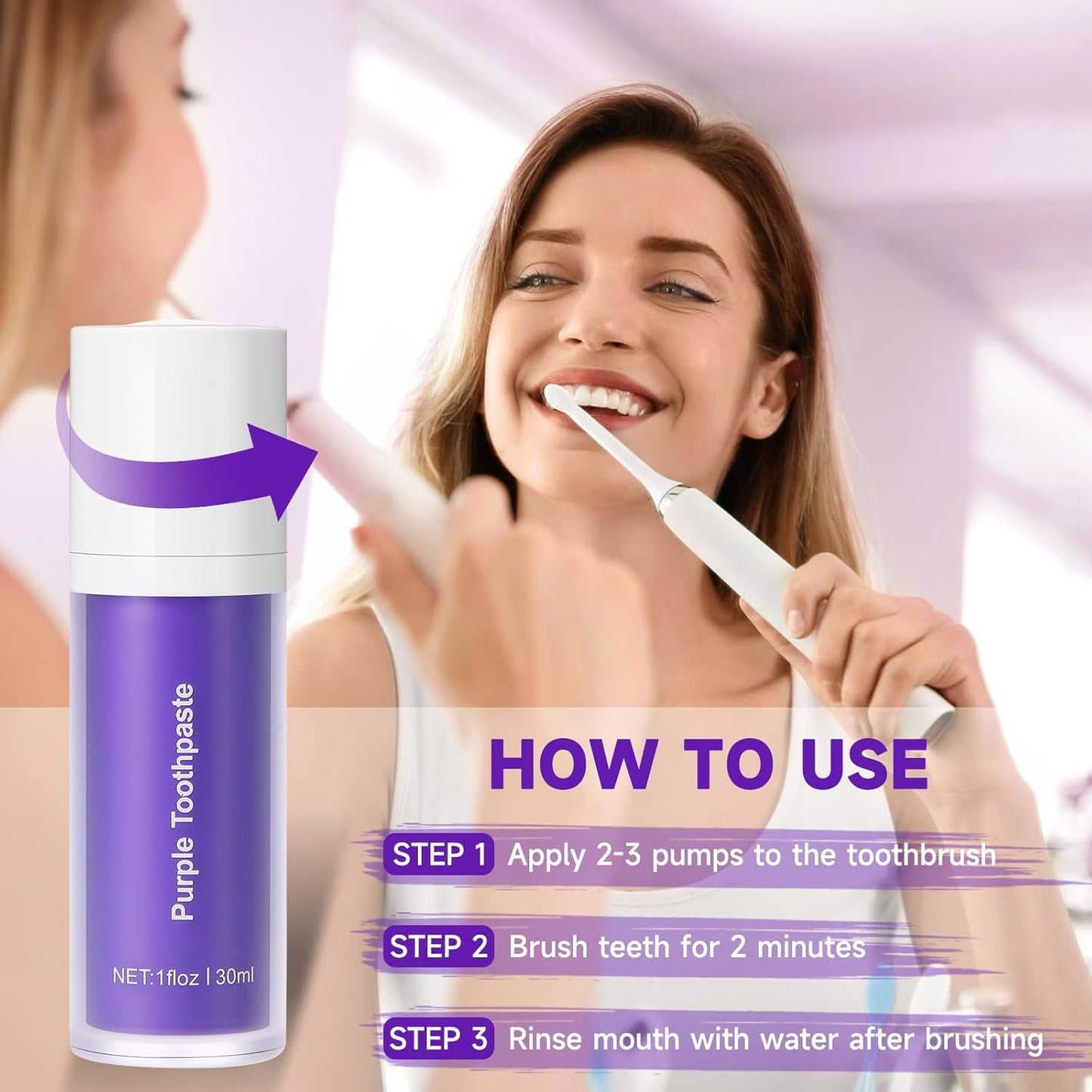 Purple Brightening Toothpaste