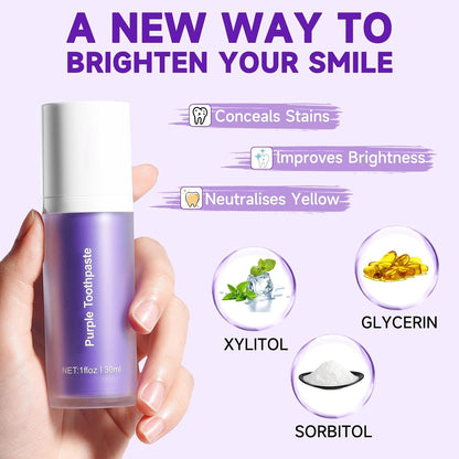 Purple Brightening Toothpaste